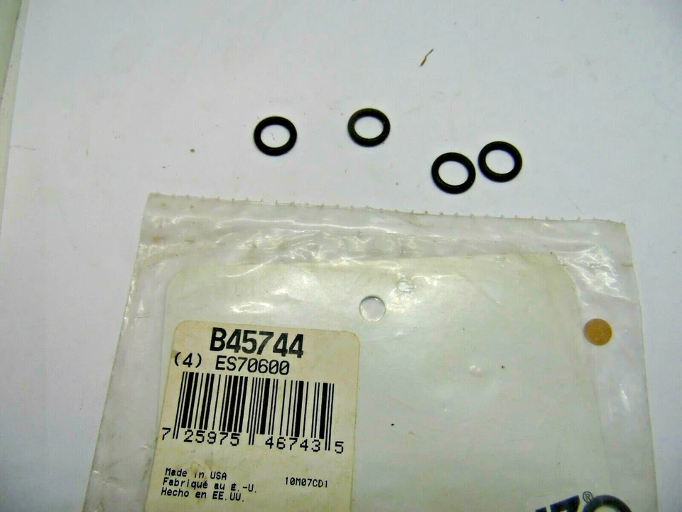 Boquilla de inyección de combustible junta tórica regulador de presión junta tórica superior Victor B45744 Foto 2 de 2