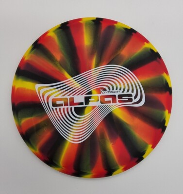 ALPAS Putt and Approach Disc in Flexible StayPut Rubber Divergent Discs 170g
