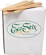 6" Jumbo Wood Craft Sticks - Pack of 1,000