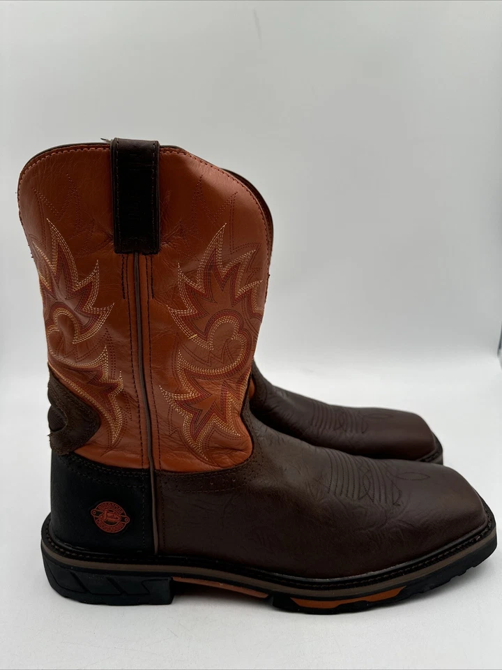 Justin Original Workboots Joist 11 Inch Electrical Soft Toe Work Boots Size 13D - Image 4 of 4