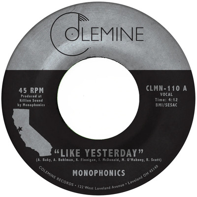 Monophonics / Destruments - Like Yesterday / Freedom COLEMINE 7'' NEW