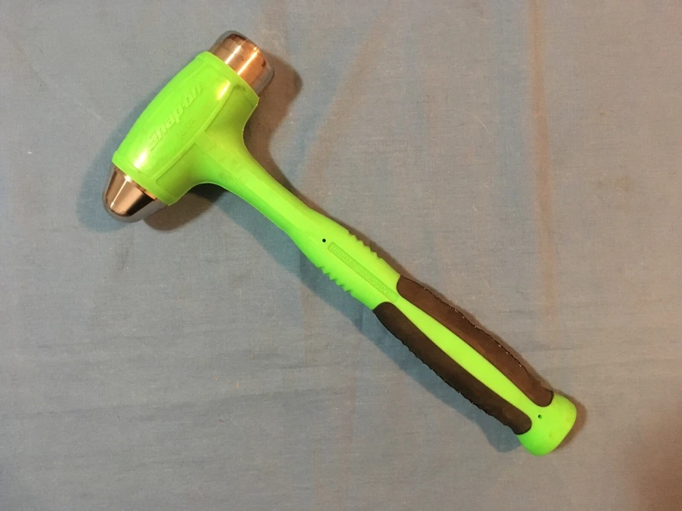 Nuevo Snap-on™ Ball Peen Dead Blow Hammer 32 oz. GREEN HBBD32 HBBD32G SIN USAR Foto 2 de 4