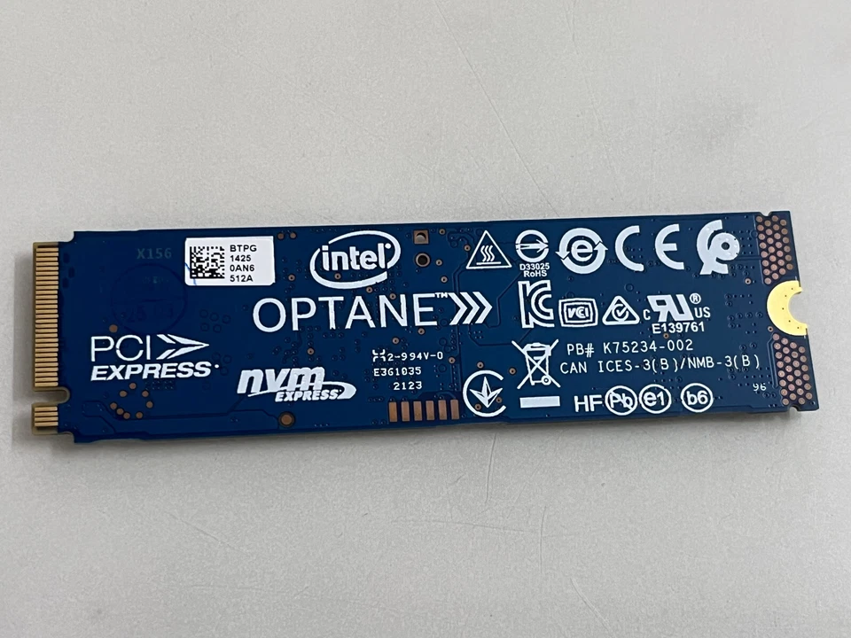 Intel Optane Memory H20 512GB M.2 2280 NVME SSD 512GB + 32GB cache HBRPEKNL0202A - Image 2 of 4