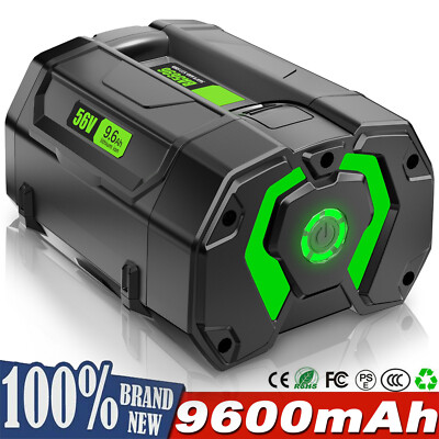 56V 9.6Ah Battery For EGO 56Volt BA1400 POWER+ Lithium Ion BA2240 BA2800T BA4200