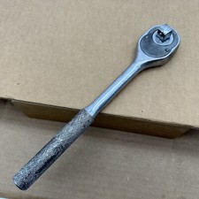Vintage Proto 12 Drive 10 Long Pear Head Ratchet 5449 Los Angeles Usa.