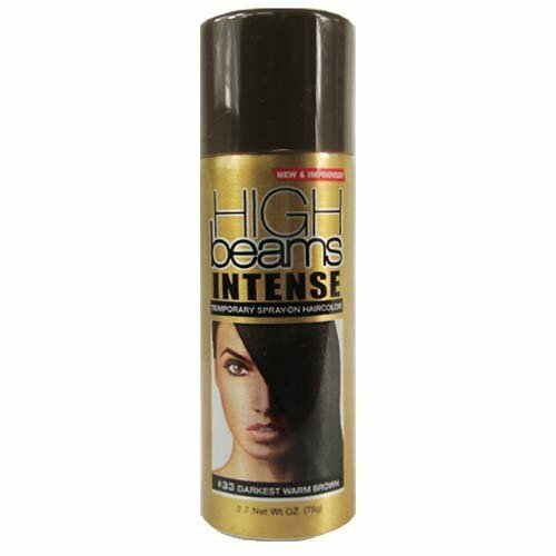 INTENSE Temporary Hair Color Spray Darkest Warm Brown 2oz (3ct) eBay