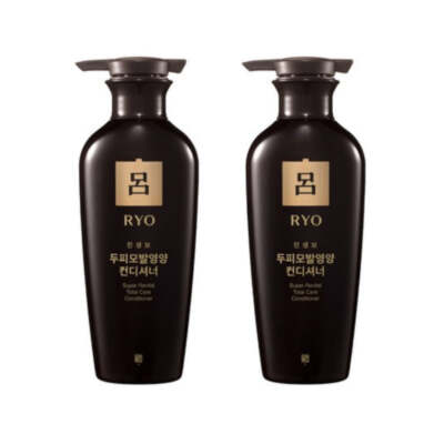 Ryo Super Revital Total Care Conditioner 400ml*2Pcs - FREE SHIPPING