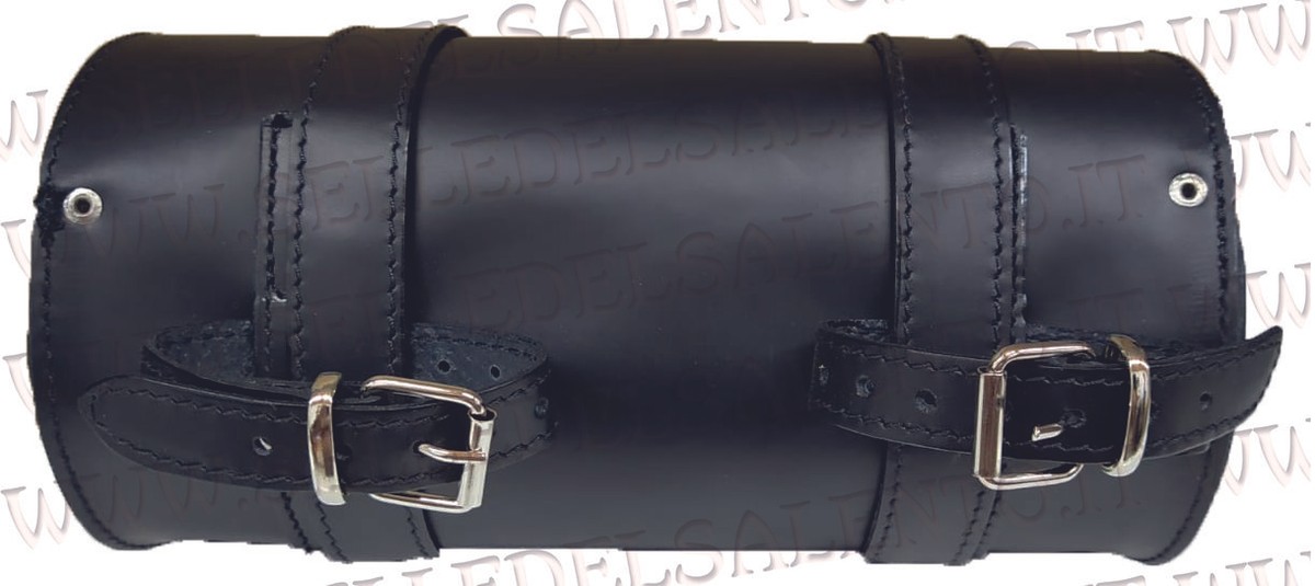 Borsa Barilotto Per Moto In Vera Pelle - Selle Del Salento Made In Italy - Foto 8