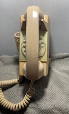 Vintage 1970's GTE Automatic Electric Rotary Wall Phone
