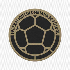 Colombia Soccer Team Leather Patch 2026 Leather Patch Hook and Loop Tape