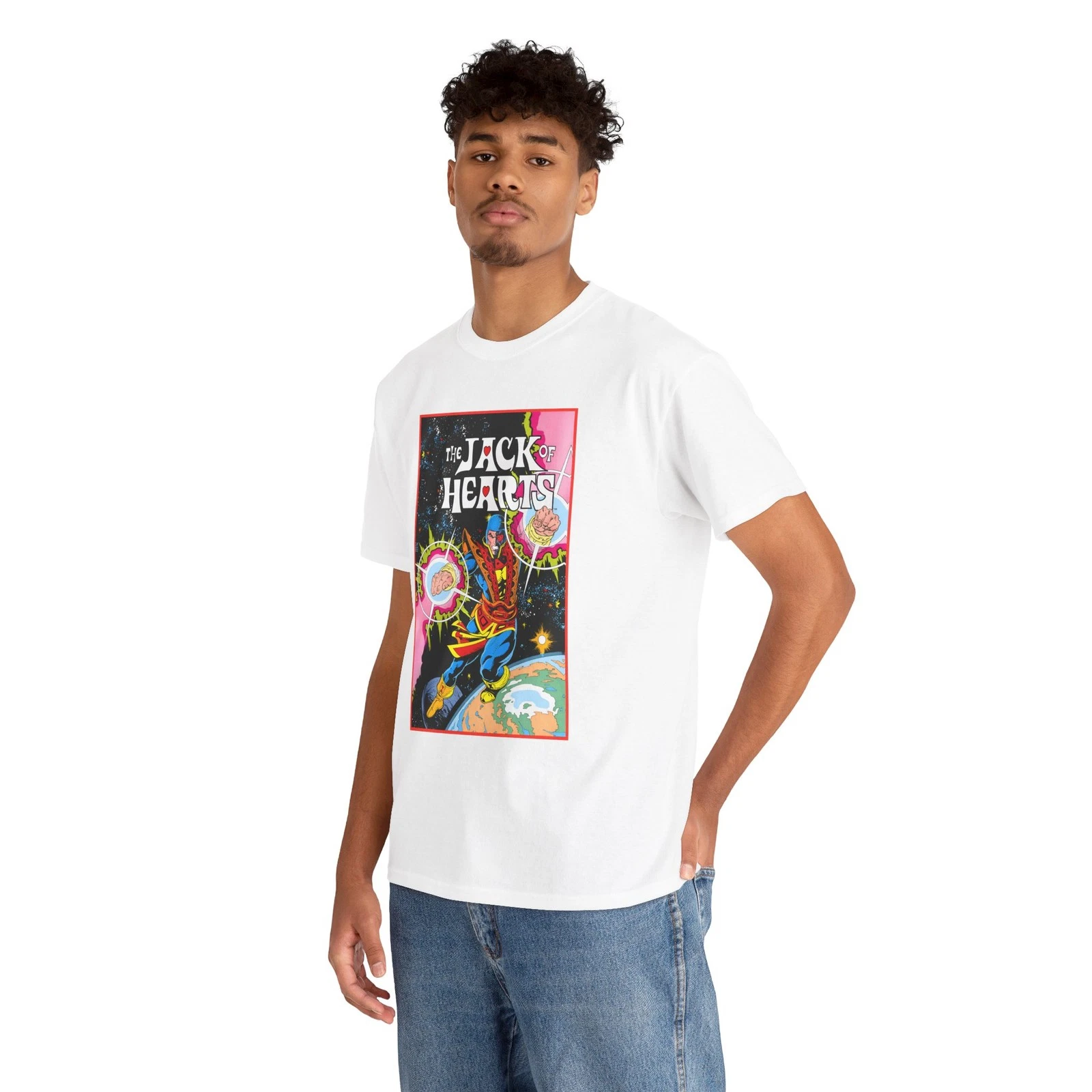 Jack of Hearts T-Shirt - Marvel Comics - Avengers - She-Hulk Beau - Zero Fluid