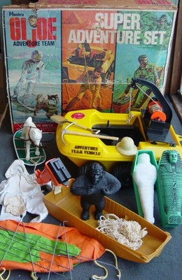 Vintage Gi Joe Super Adventure set with Box