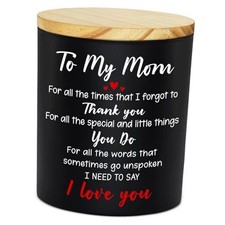 Birthday Gifts for Mom from Daughter Son - Long Lasting Vanilla Thank You Mom