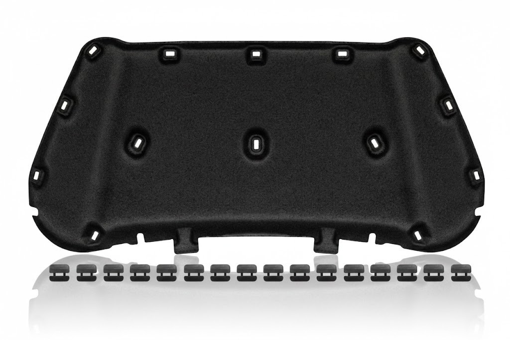 Insonorisant moteur premium en fibre ignifuge pour Ford Escape MK4