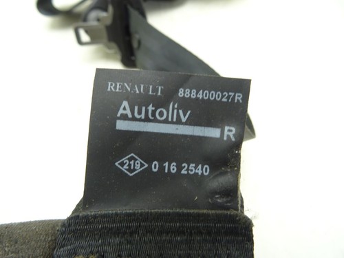 CEINTURE DE SECURITE ARRIERE DROITE Megane III Berline (BZ) 888405007R - Photo 3/3