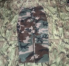 Vintage 1980s M81 Woodland Military Combat Cargo Baggy Pants Ripstop BDU Camo