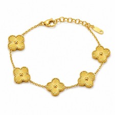 Lavea Jewelry | Goldfarbenes Edelstahl Armban...