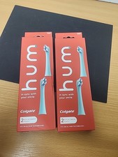  2 Colgate Replacement Toothbrush Teal Hum Electric Replacement Heads