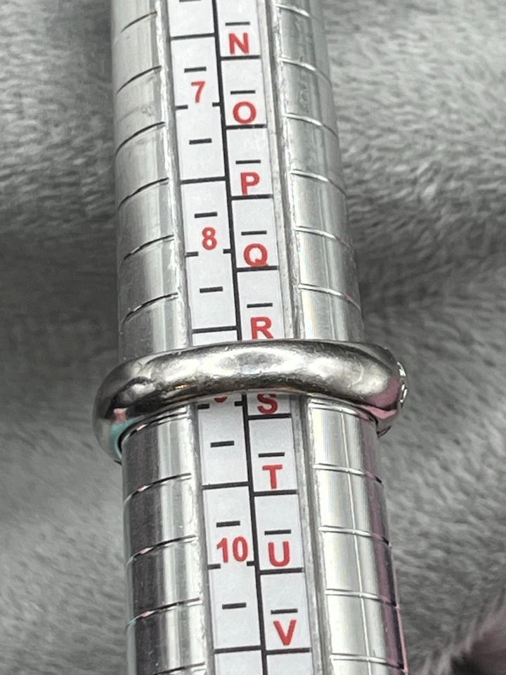 RARO David Inglés Plata Esterlina Negro Circonita Dragón, Anillo Envolvente Motociclista Talla 9 11.96g Foto 4 de 4