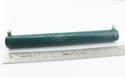 CLAROSTAT 1100 Ohms 210W NOM Tubular 10 inch Power Resistor 1.1K Ohm NOS Qty 1