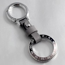 GMT Bezel Keychain Bruce Wayne Style – Watch Bezel Design Metal Key Ring Gift