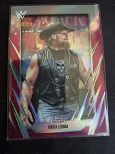 2026 Topps Chrome Brock Lesnar #168 Magenta Refractor /399