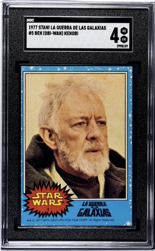 1977 Stani Star Wars #5 — SGC 4