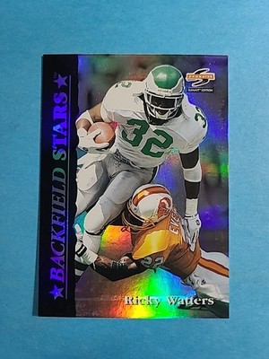 Ricky Watters 1995 Score Summit Edition Backfield Stars Football Card # 4 J7634