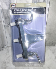 DANCO Mobile Home RV Bath Tub Shower Centerset Faucet, 8" inch, 2-Handle, Chrome