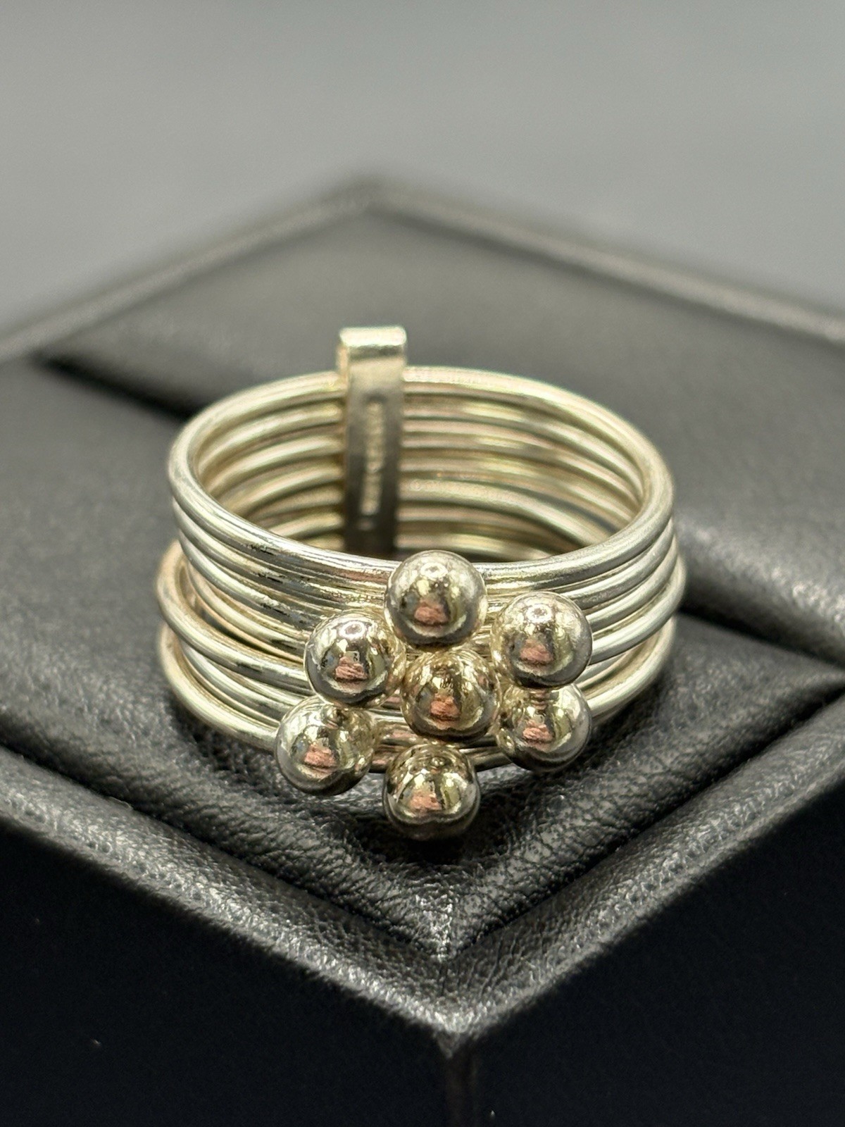 EUC Sterling Silver Stacking Ring Set 7 Grams Siz… - image 1