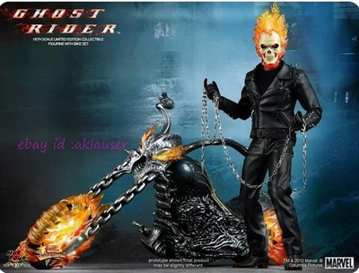 Hot toys 1/6 Mms133 Ghost Rider Ghost Rider Action Figure In Stock
