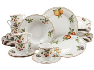 CreaTable Flora Orchard Kombiservice 30-tlg Porzellan