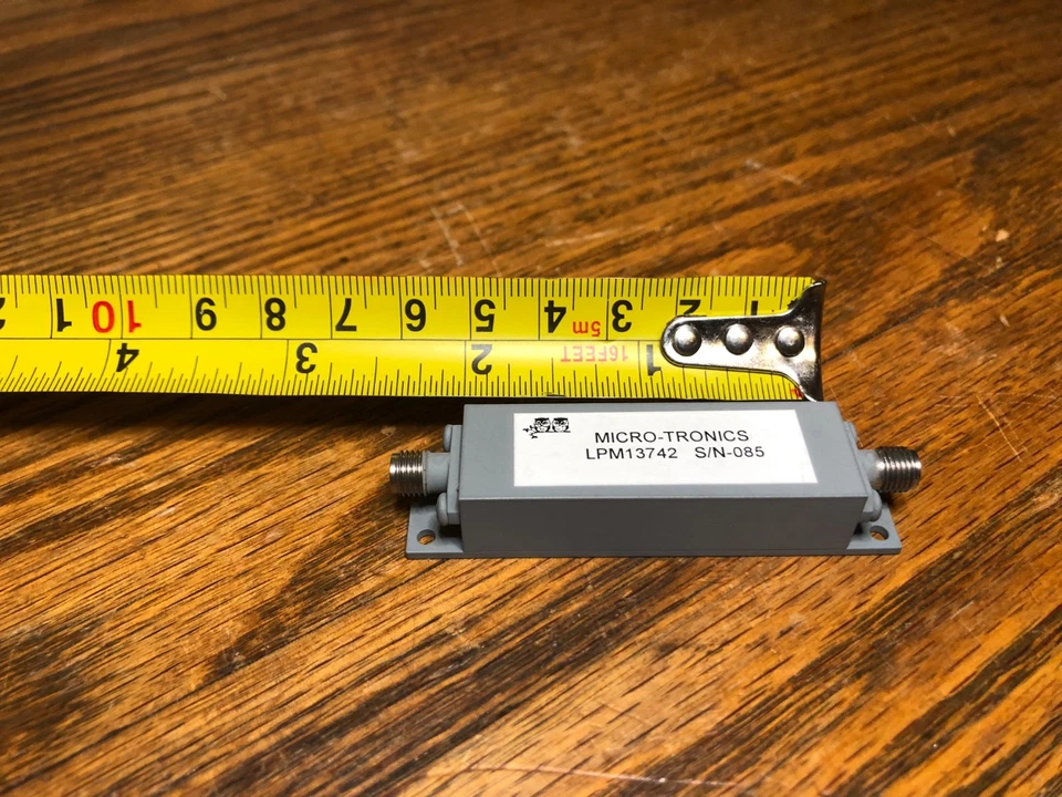 Filtro de paso bajo Micro-Tronics LPM13742 0-650 MHz SMA hembra - SMA hembra, 2W máximo Foto 4 de 4