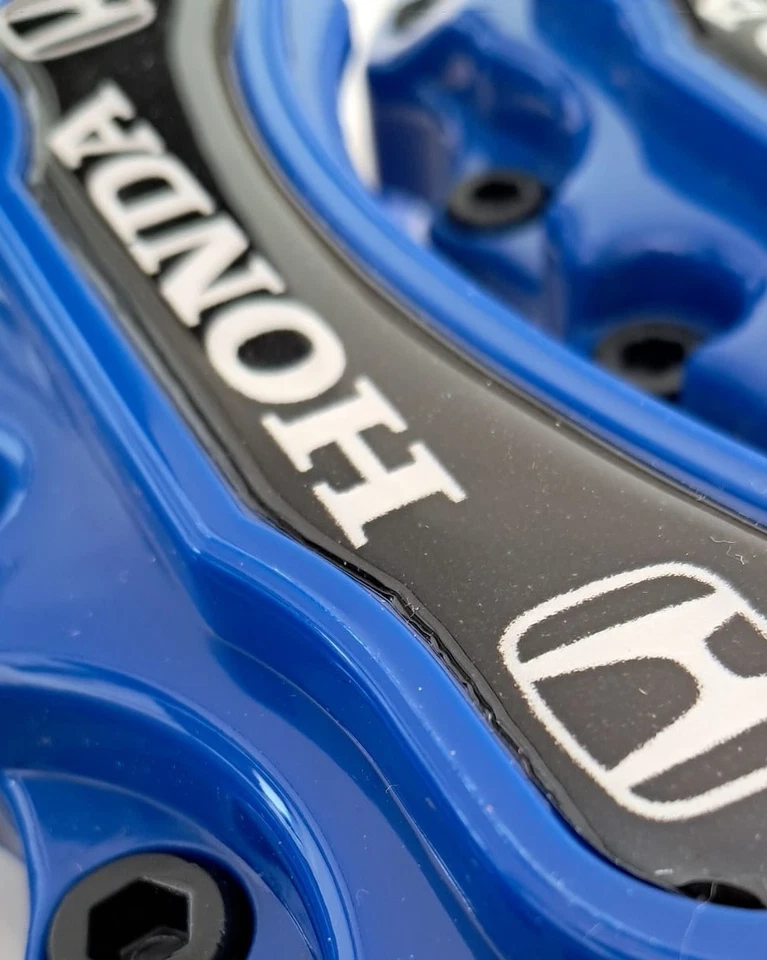 SET Brake Caliper Covers for Honda Civic Jazz Type R CRV Accord Legend for Acura - Image 4 of 4