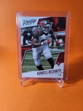 2018 Panini Prestige Football Kendell Beckwith #24 Tampa Bay Buccaneers 