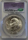 Photo of a 1972-S Eisenhower Dollar 40% Silver from an eBay listing that sold on Jul 21, 2026
