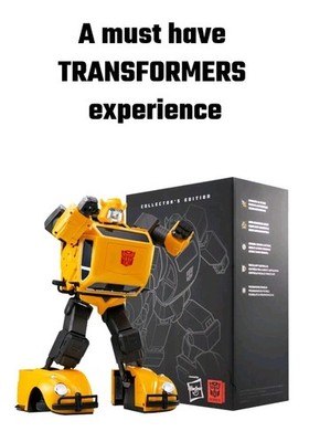 Robosen Transformers Bumblebee G1 Converting Robot Flagship NEW Sealed 