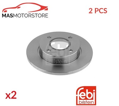 BREMSSCHEIBEN SATZ PAAR VORNE FEBI BILSTEIN 10518 2PCS P NEU OE QUALITÄT