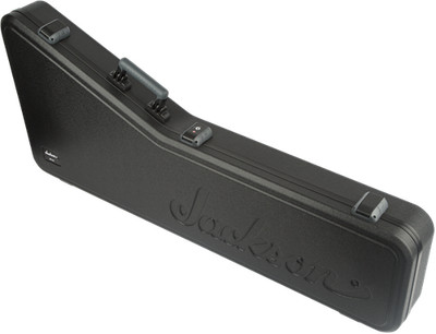 Jackson  Rhoads RR 6/7 Molded Black Hardshell Electric Guitar Case - B-stock