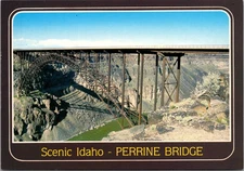 Perrine Bridge - Idaho, USA - Unposted Vintage Postcard