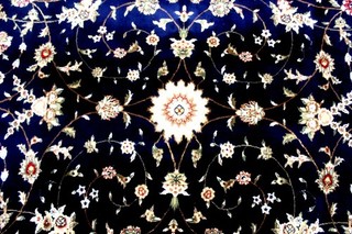 10X14 BREATHTAKING MASTERPIECE 400 KPSI 50RAJ HAND KNOTTED SILK WOOL TABRIZZ RUG