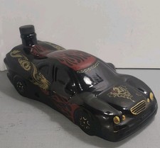 Red Dragon Racing Car Ceramic Vodka Liquor Decanter Moldova 1L EMPTY