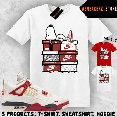 Shirt Match AJ 4 Nigel Brick After Brick Sneaker Matching Tee Sneakerhead S Dog