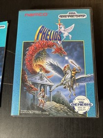 Phelios Sega Genesis Rare COMPLETE w/ Box manual game