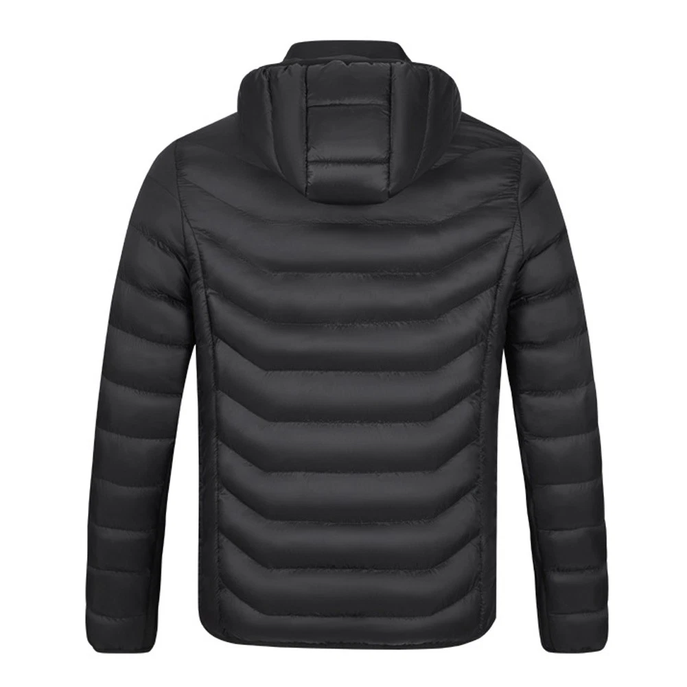 VETEMENTS Cappotto riscaldante USB esterno S riscaldamento felpa con cappuccio invernale elettrico abbigliamento termico BS