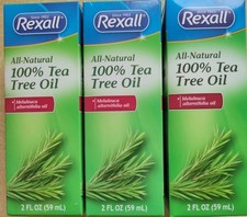 Rexall 100  Natural Tea Tree Oil for Skin, Hair, Toenails, Aromatherapy,  Soap