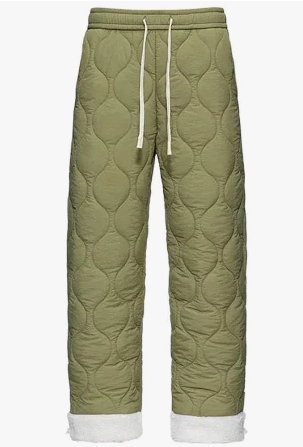 Men's/Women’s Winter Ski Waterproof Thick Fleece Cold-Proof Padded Pants S/M