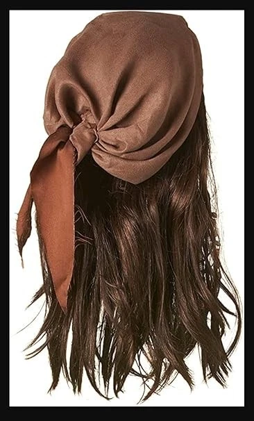 Caribbean Pirate Wig - Image 2 of 4