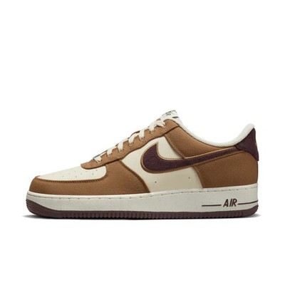 Nike Schuhe Herren Air Force 1 '07 LV8 1 FQ8713-200 Sneaker Braun Neu 51,5-54,5