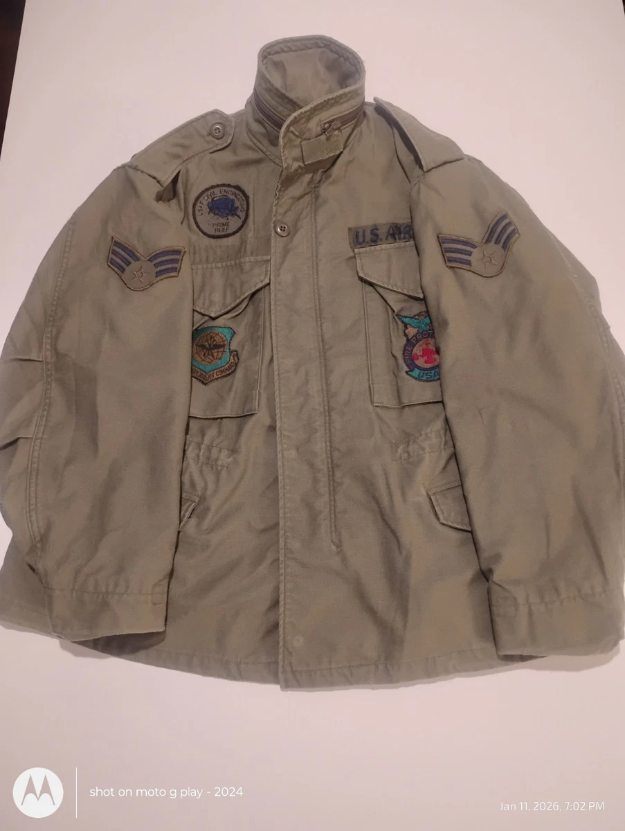 M65 Field Jacket Medium Short In Original Vietnam War Uniforms for